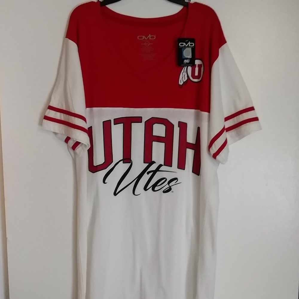 Old Varsity Brand Women's Jrs NCAA Football Tee